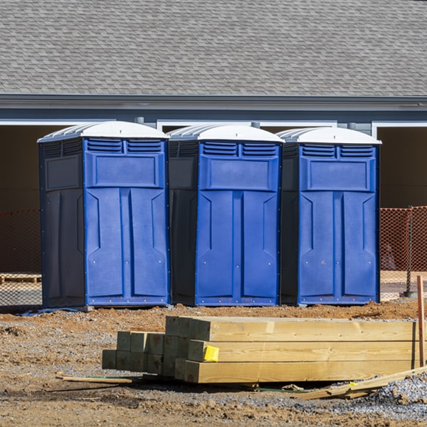 are there any restrictions on what items can be disposed of in the porta potties in Hutchinson